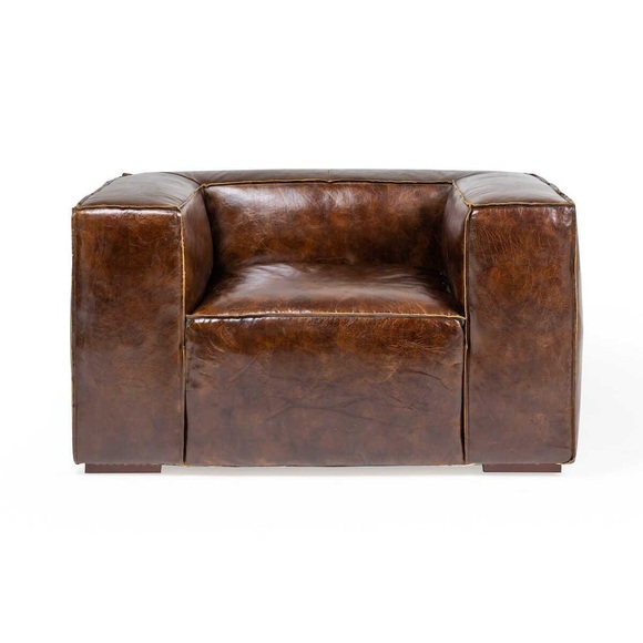 Sessel Lawrence Vintage Leder Sessel Lawrence Vintage Leder