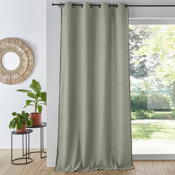 Vorhang Raoul Unisex Grün 135x180 cm