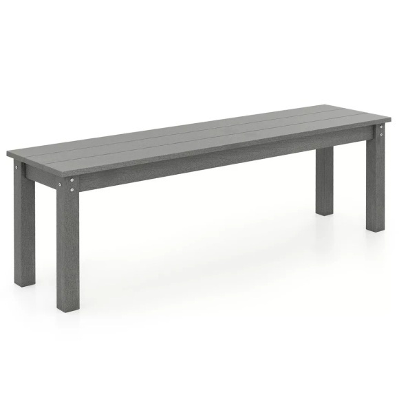 Northix - Gartenbank, 3-Sitzer, wetterfest, One Size
