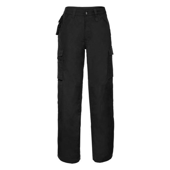 Work Wear Arbeitshose, Robust, Standard Beinlänge Unisex Schwarz W30