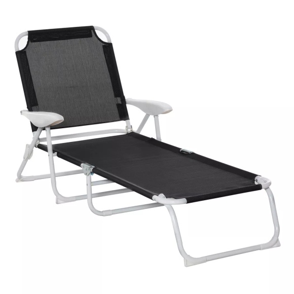Outsunny - Sonnenliege, One Size