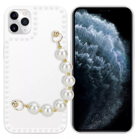 Hülle für Apple iPhone 11 PRO MAX mit Handgelenk Kette