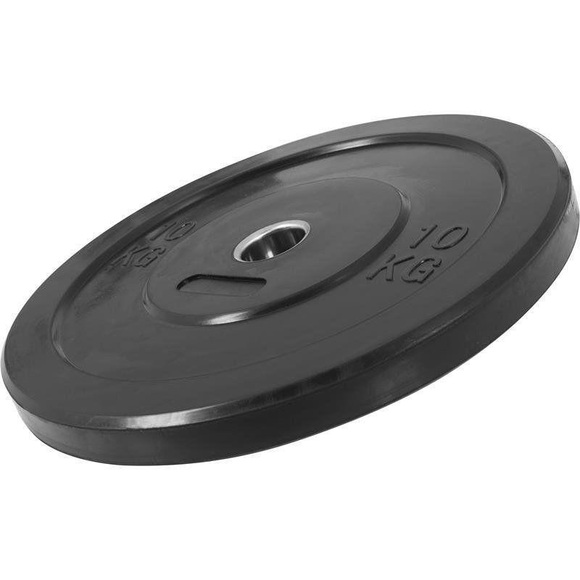 Bumper Plates Unisex Schwarz 10 kg