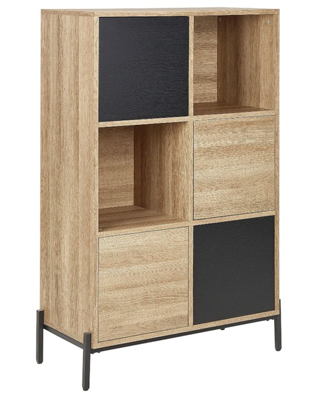Bücherschrank aus MDF-Platte Modern MOINES Bücherschrank aus MDF-Platte Modern MOINES