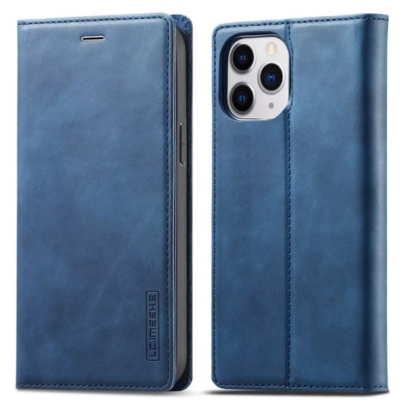 iPhone 13 Pro Max - Stand Flip Case Hülle blau