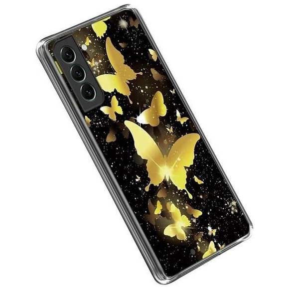 Galaxy S23+ - Softes Silikon Case Schmetterling
