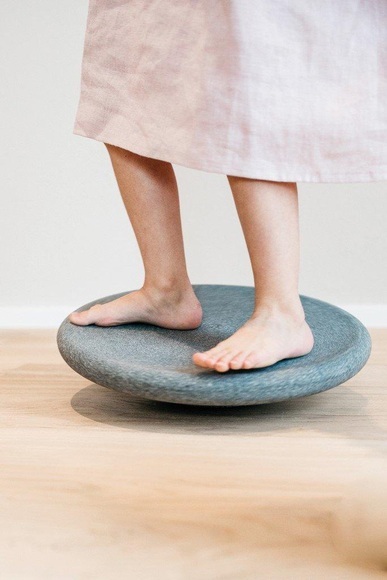 Stapelstein board Grau