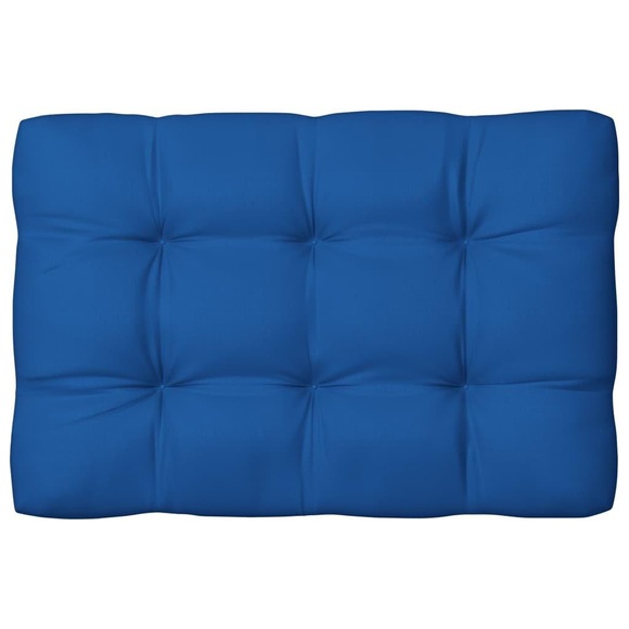 vidaXL Palettenkissen Königsblau 120x80x12 cm Stoff