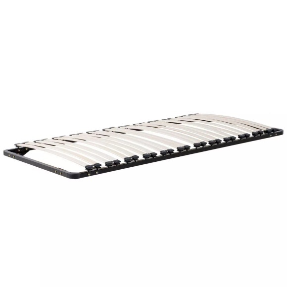 Beliani Lattenrahmen 90 x 200 cm 24 Leisten BASIC