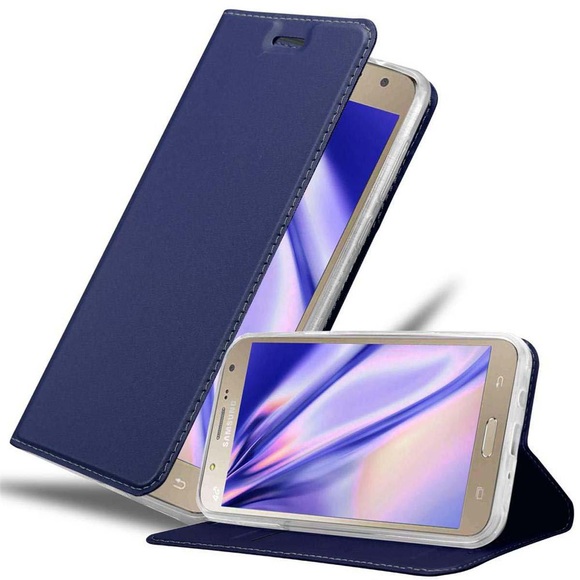 Hülle für Samsung Galaxy J7 2015 Magnetverschluss, Kartenfach