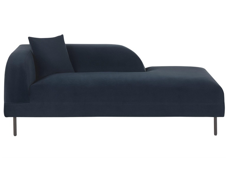 Chaiselongue aus Samtstoff Retro LE CRAU Chaiselongue aus Samtstoff Retro LE CRAU