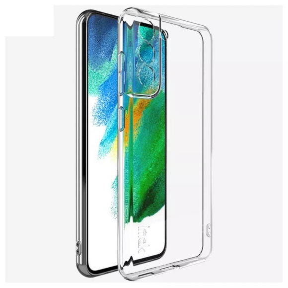 IMAK - Samsung Galaxy S21 FE 5G Gummi Case Ultra Thin Hülle - Transparent
