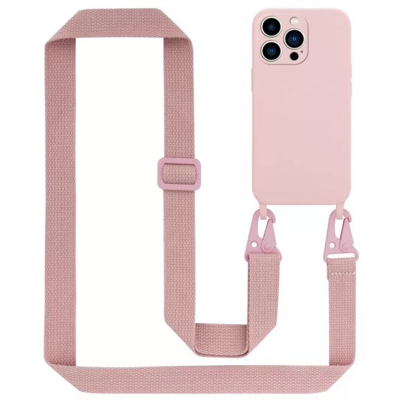 Handy Kette für iPhone 14 PRO MAX Silikon Schutzhülle