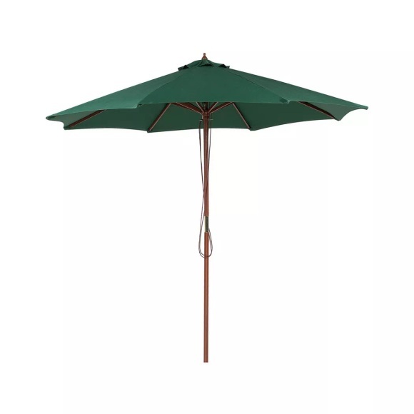 Beliani Sonnenschirm Ø270 cm Grün TOSCANA II