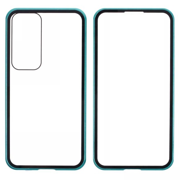 Cover-Discount - Galaxy S25 Front- & Back Panzerglas, Grün