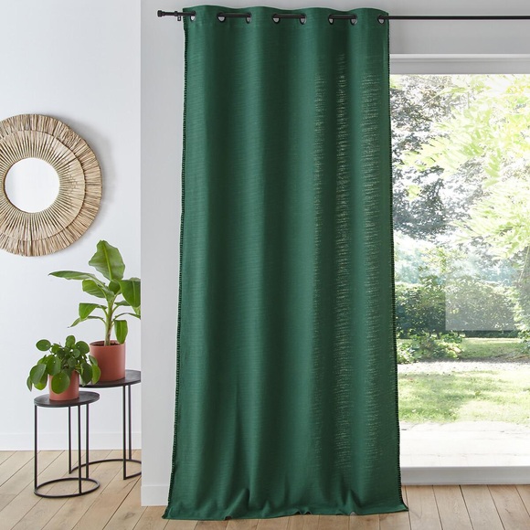 Vorhang Raoul Unisex Grün 135x260 cm