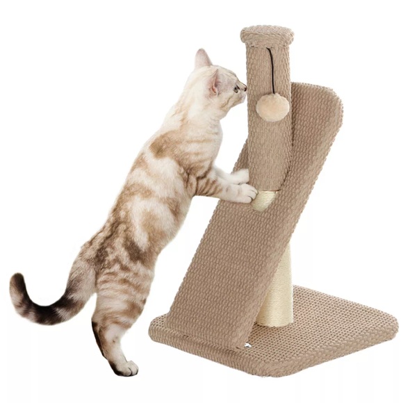 PawHut - Kratzstamm, One Size, Braun