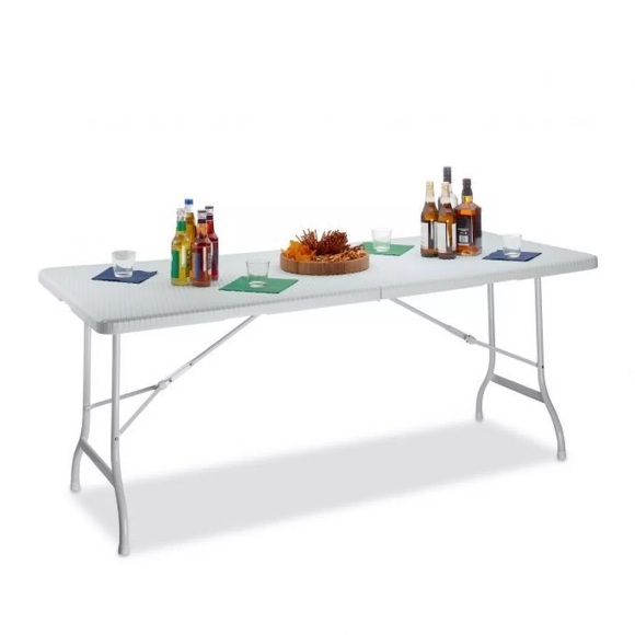 B2X - Klappbarer Gartentisch BASTIAN groß, 80X120CM