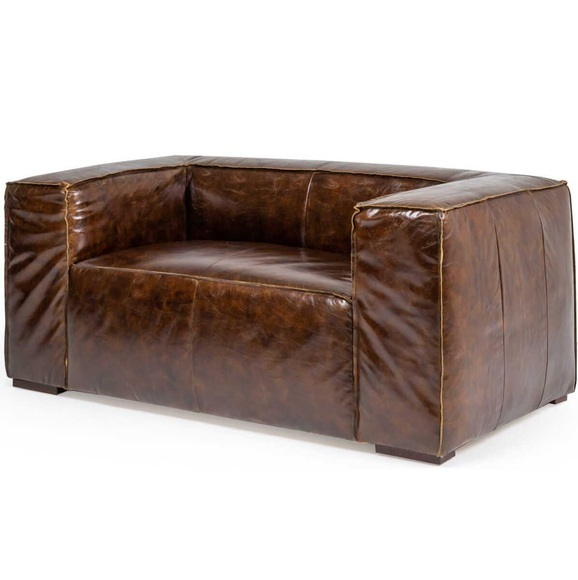 Sofa Lawrence 2-Sitzer Vintage Leder Sofa Lawrence 2-Sitzer Vintage Leder