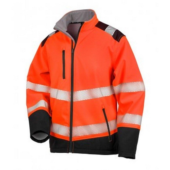 Safeguard By Softshelljacke Sicherheit Unisex Orange XL