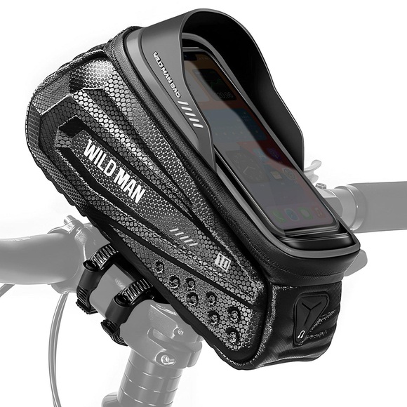 Es10x Fahrradtasche Unisex Schwarz