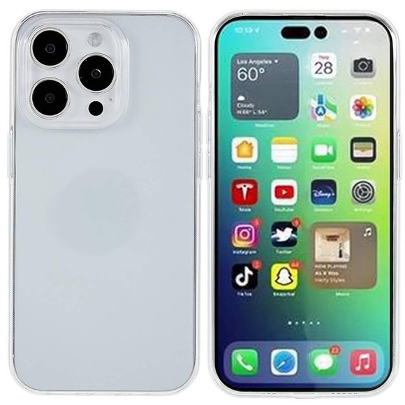 iPhone 14 Pro Max - Silikon Case Hülle transparent