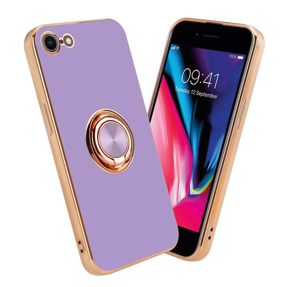 Hülle für Apple iPhone 7 7S 8 SE 2020 mit Ring - Schutzhülle