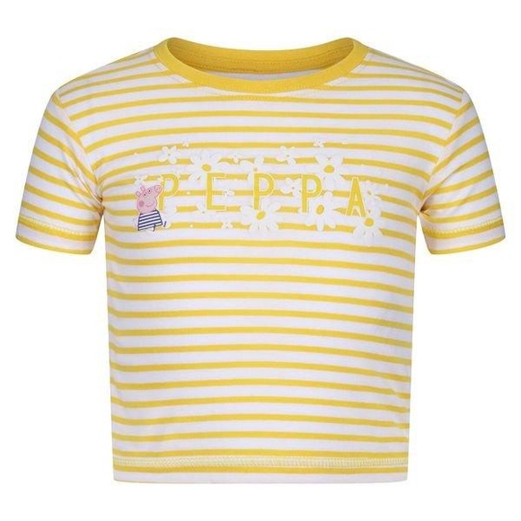 Tshirt Mädchen Gelb Bunt 92
