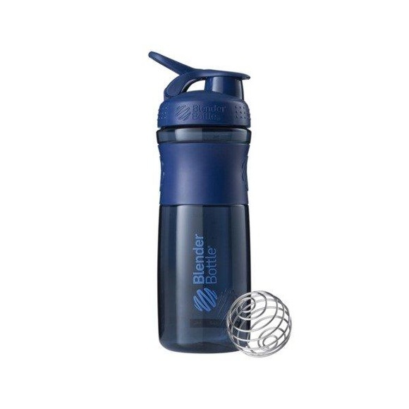 28oz / 820ml BlenderBottle SportMixer Flip, Navy