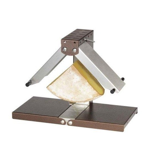 Traditionelles Raclette, klappbar, für 1/4 Käselaib
