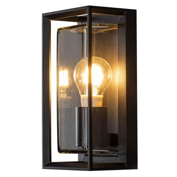 Konstsmide Brindisi 7874-750 Außenwandleuchte LED E27 20 W Schwarz