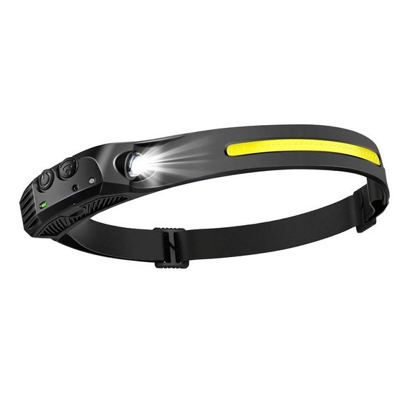 Wasserdichte Sport-stirnlampe Unisex Schwarz