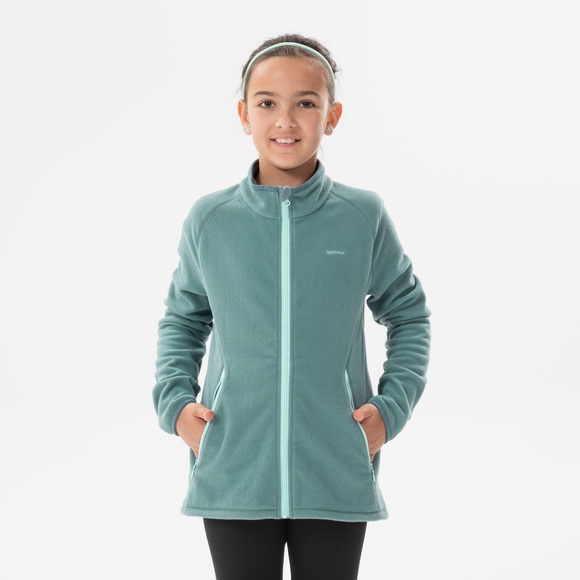 Fleecejacke Kinder Wandern - Mh150 Unisex Ocker 6-8A