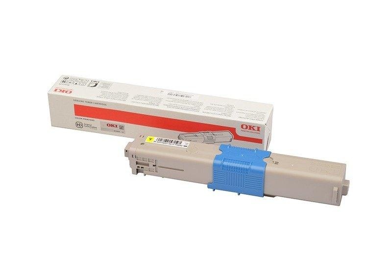 Original Tonerpatrone gelb OKI 46508709