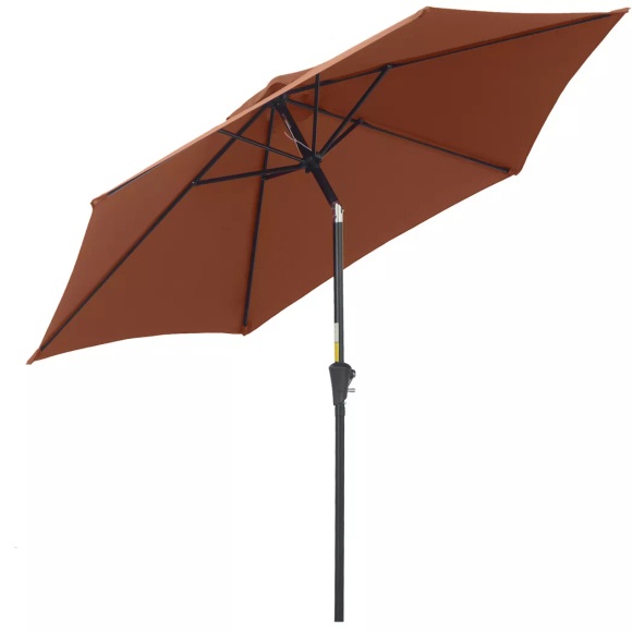 Outsunny - Sonnenschirm, One Size