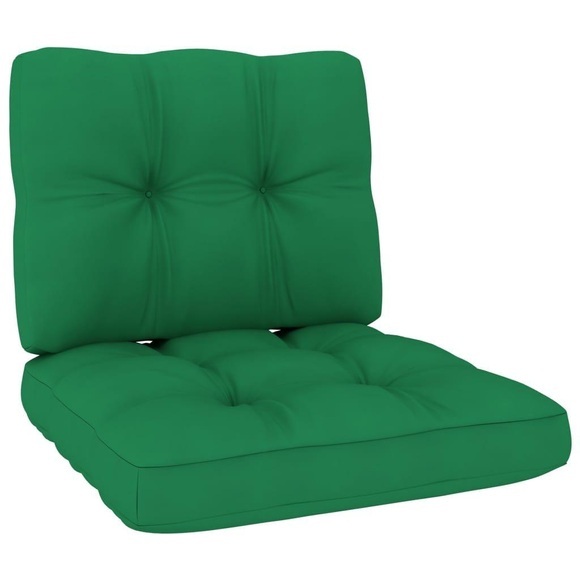 vidaXL Palettensofa-Kissen 2 Stk. Grün