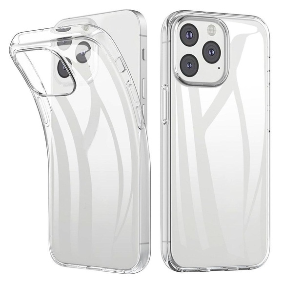 iPhone 13 Pro Max - Silikon Case Hülle transparent