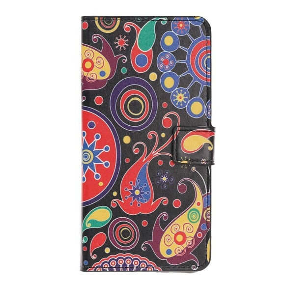 iPhone 12 / 12 Pro - Leder Hülle Paisley