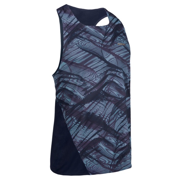 Laufshirt Ärmellos Tank-top Leichtathletik Herren Blau Herren Blau M