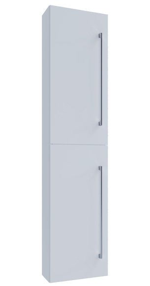 MID.YOU Hochschrank 33/150/22 cm , VCB 6 , Weiss , Holzwerkstoff , 33x150x22 cm , melaminharzbeschichtet,melaminharzbeschichtet,Nachbildung,Nachbildung , hängend , 000657016301