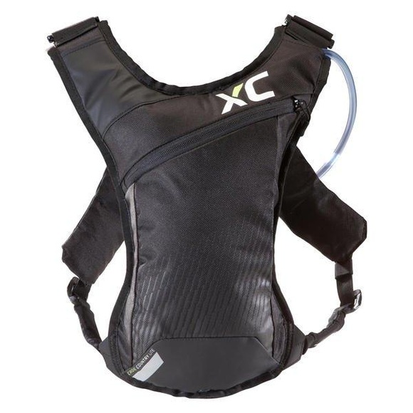 Trinkrucksack Mtb Xc Light 2,5l/ 2l Wasser Schwarz Unisex Schwarz