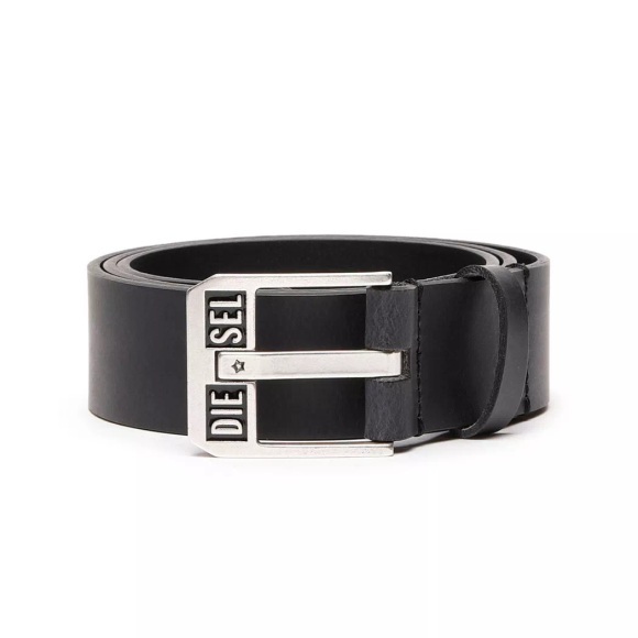 Gürtel Casual Herren Schwarz Leicht 95cm