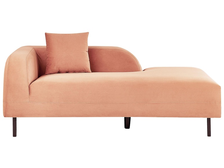 Chaiselongue aus Samtstoff Modern LE CRAU Chaiselongue aus Samtstoff Modern LE CRAU