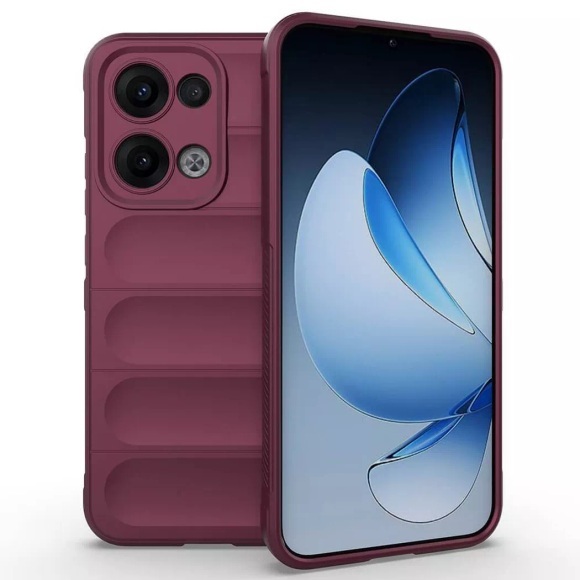 Cover-Discount - OPPO Reno13 Rugged Protective Hülle, Rot