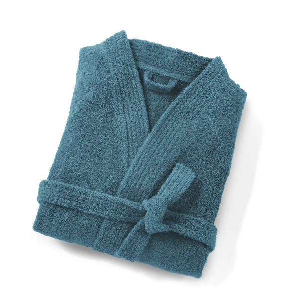 Kimono-Bademantel aus Frottee 450 g/m²