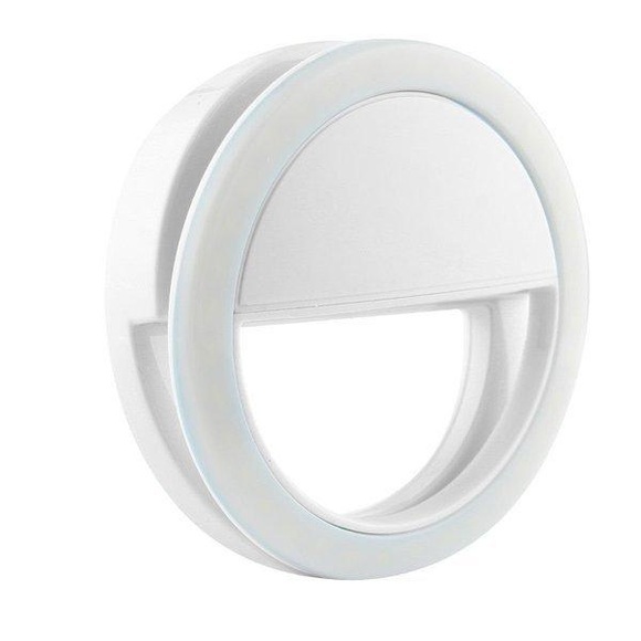 Selfie-licht / Ring Mit Lichtmodi - Weiß Unisex Weiss 80cm