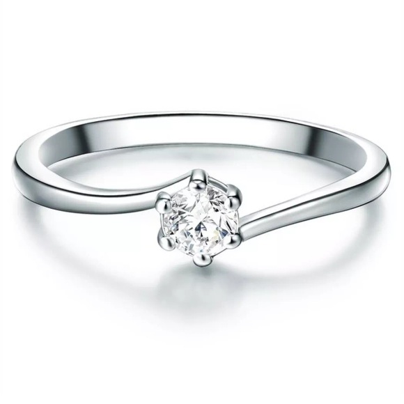 Damen Ring Damen Silber 51