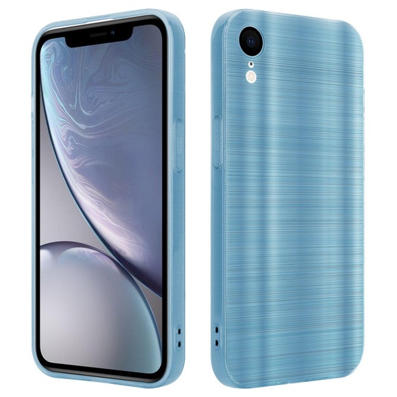 Hülle für Apple iPhone XR im Brushed Design