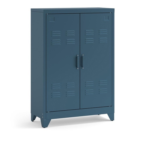 Kleiderschrank Hiba Unisex Blau ONE SIZE