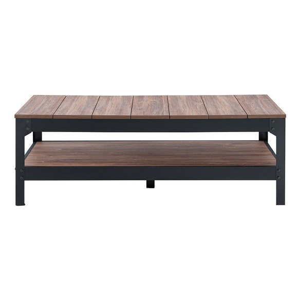 Couchtisch aus em Metall und Holz Couchtisch aus em Metall und Holz